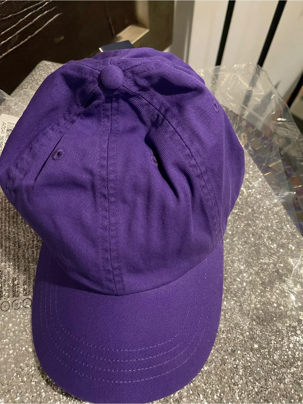 Ralph Lauren Purple Polo Baseball Cap